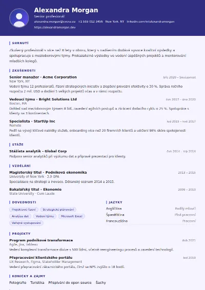 Šablona životopisu Paralegal