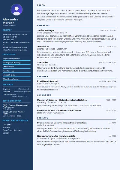 Lebenslauf-Vorlage Radiologist
