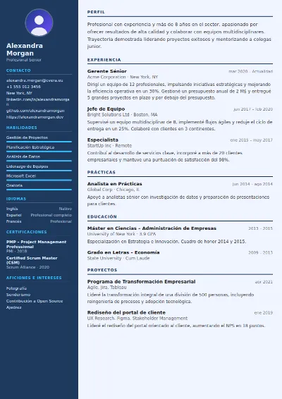 Plantilla de CV Radiologist