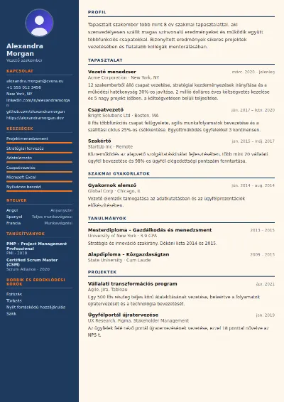 Civil Engineer önéletrajz-sablon
