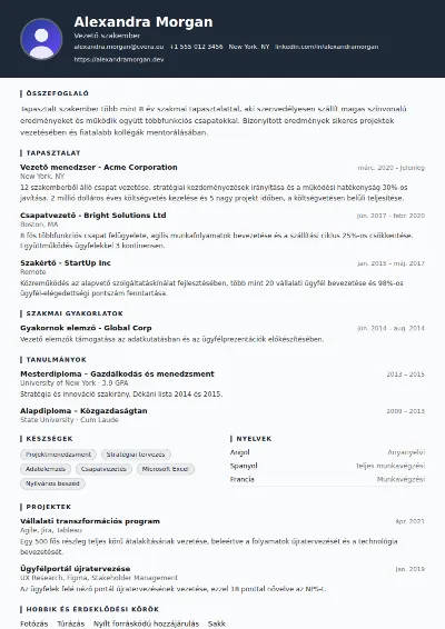 Security Guard önéletrajz-sablon