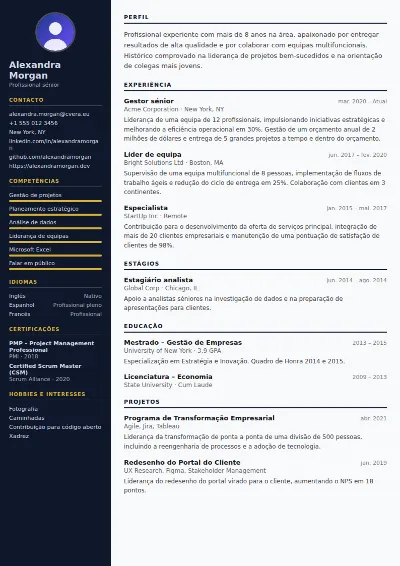 Modelo de CV Banker