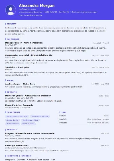 Model de CV Data Scientist