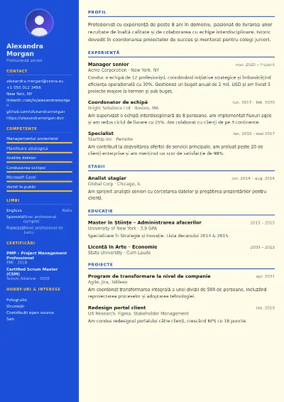 Model de CV Teacher